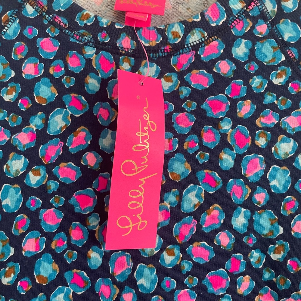 Lilly Pulitzer Multicolor Leopard Print Dress size 12-14